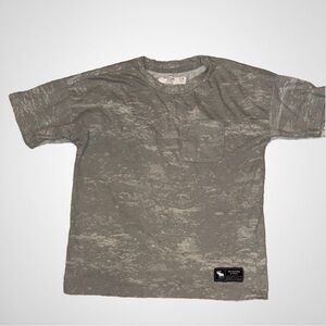 Abercrombie Kids Gray Camouflage T-Shirt